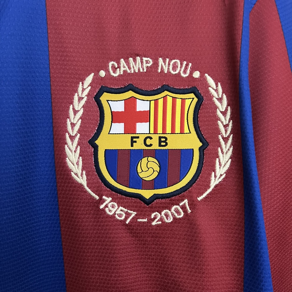 07/08 Barcelona home retro Fan version