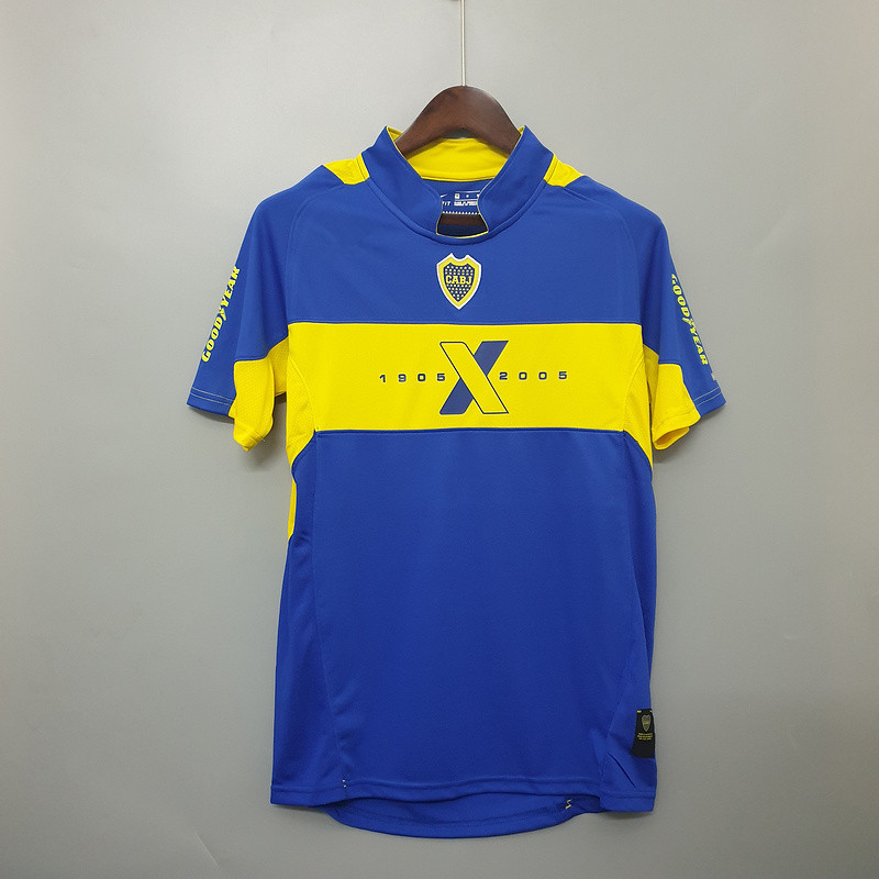 2005 Boca Juniors home retro Fan version