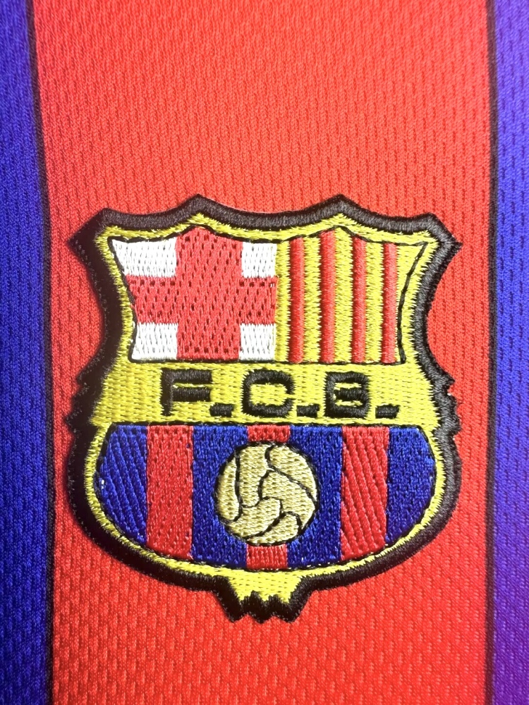 97/98 Barcelona home retro Fan version