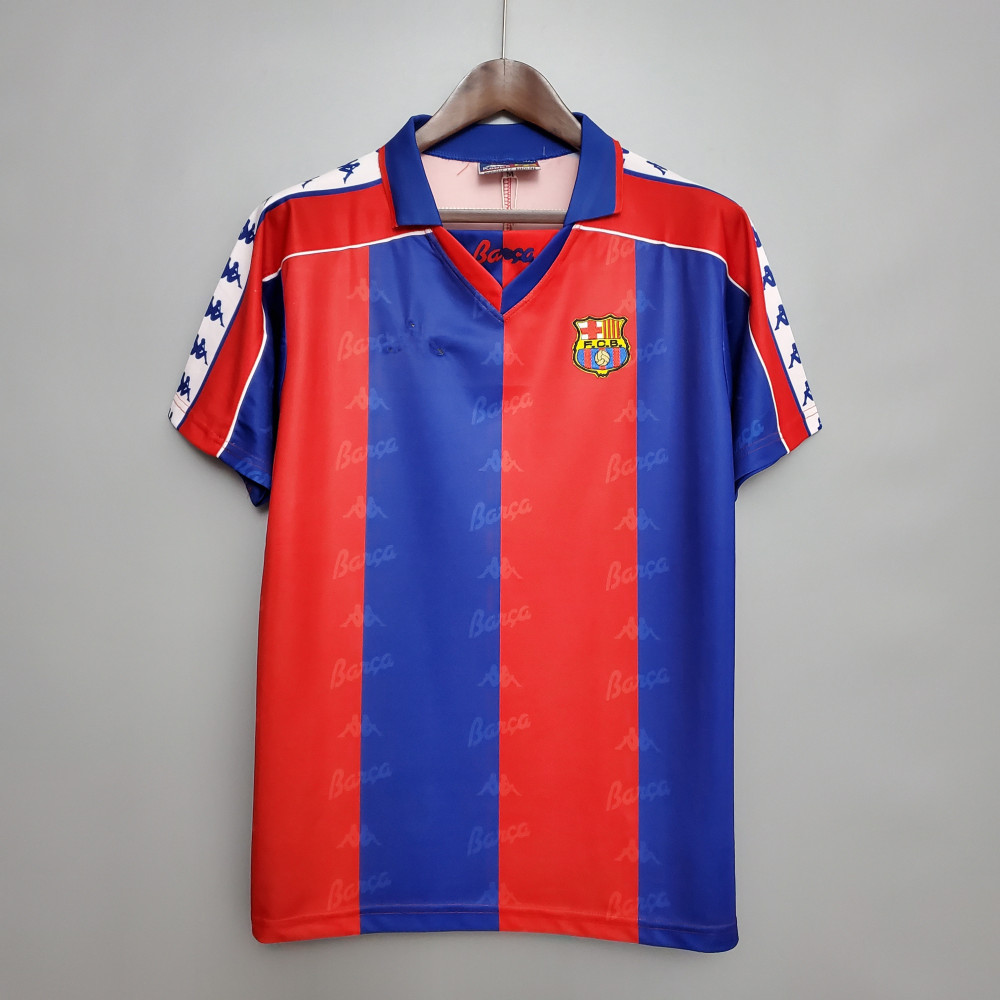 92∕95 Barcelona home retro Fan version