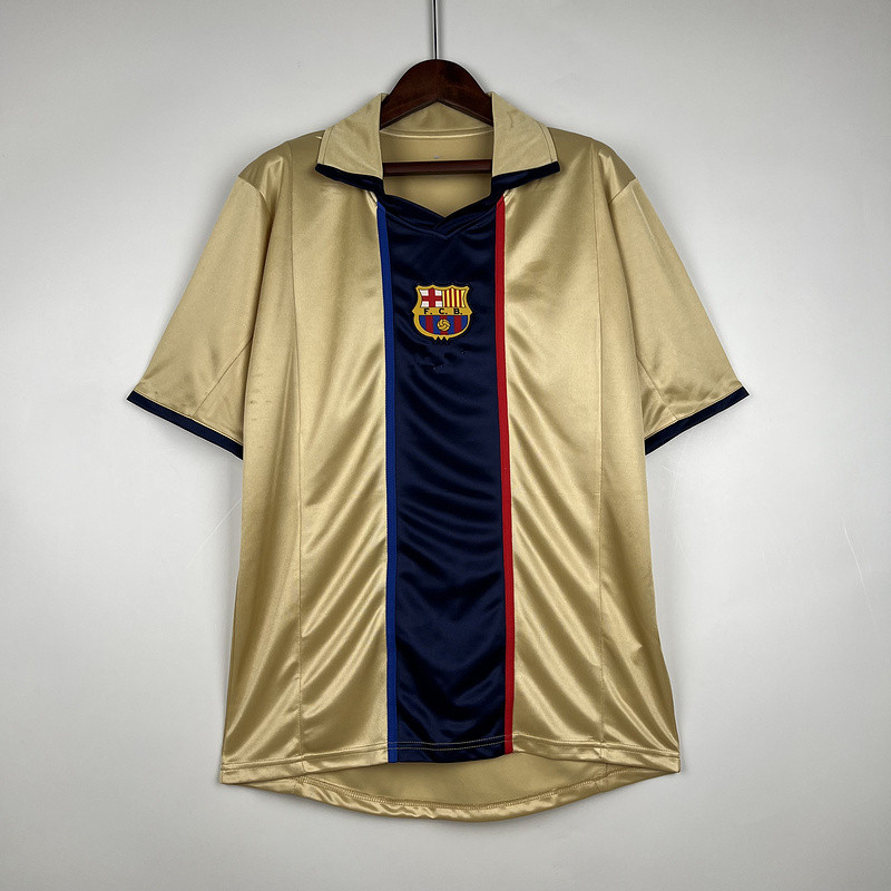 01/02 Barcelona Away retro Fan version