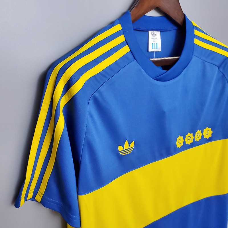 1981 Boca Juniors home retro Fan version