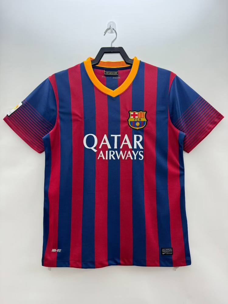 13/14 Barcelona home retro Fan version