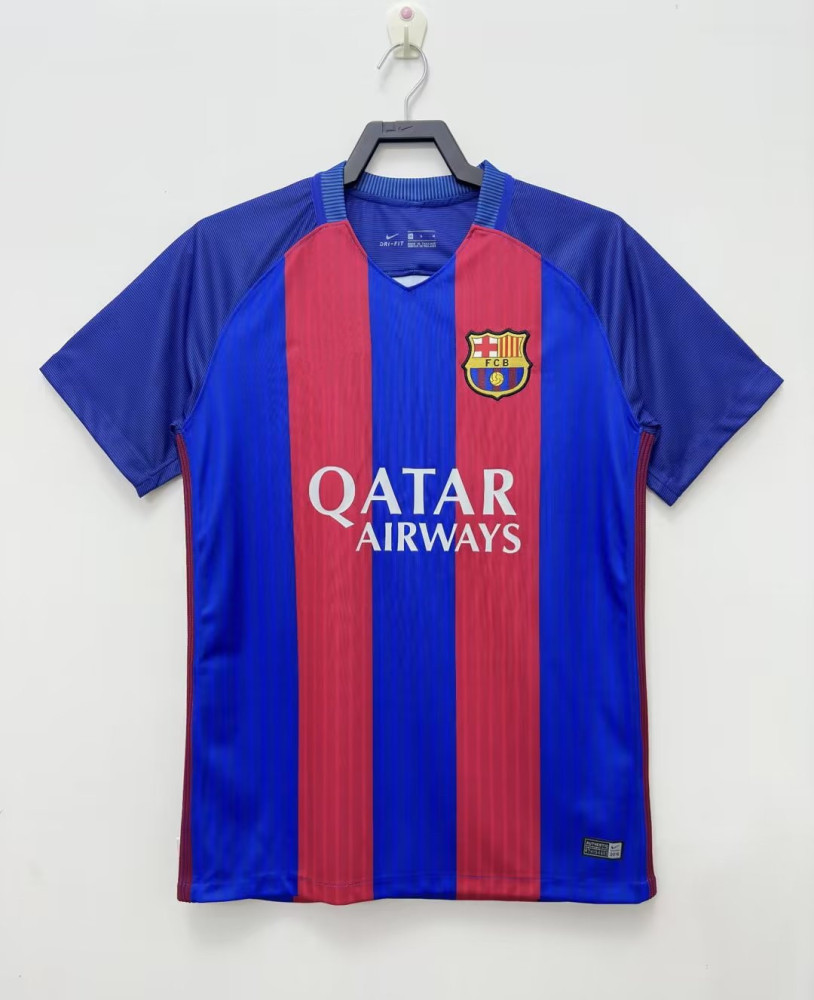 16/17 Barcelona home retro Fan version