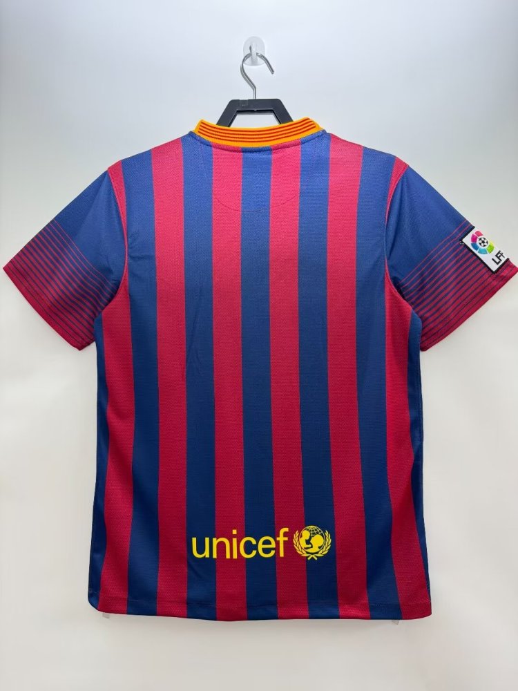 13/14 Barcelona home retro Fan version