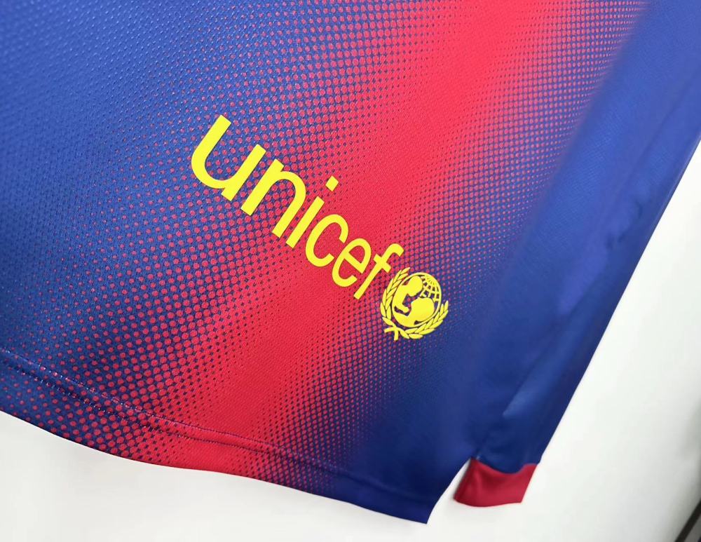 12/13 Barcelona home Long Sleeve retro Fan version