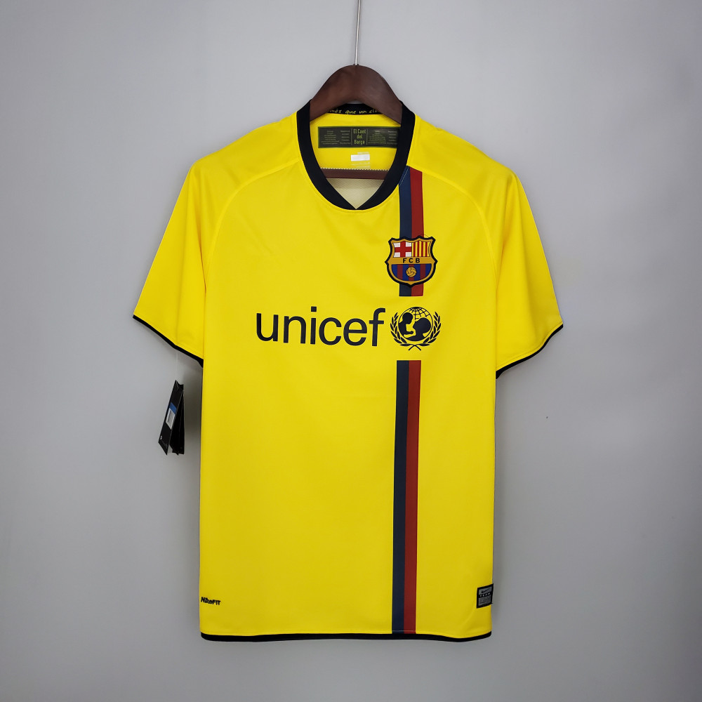 08∕09 Barcelona away retro Fan version