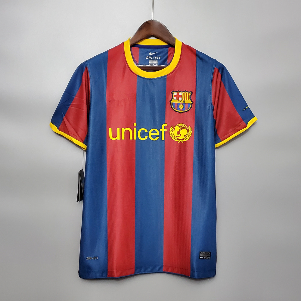 10∕11 Barcelona home retro Fan version
