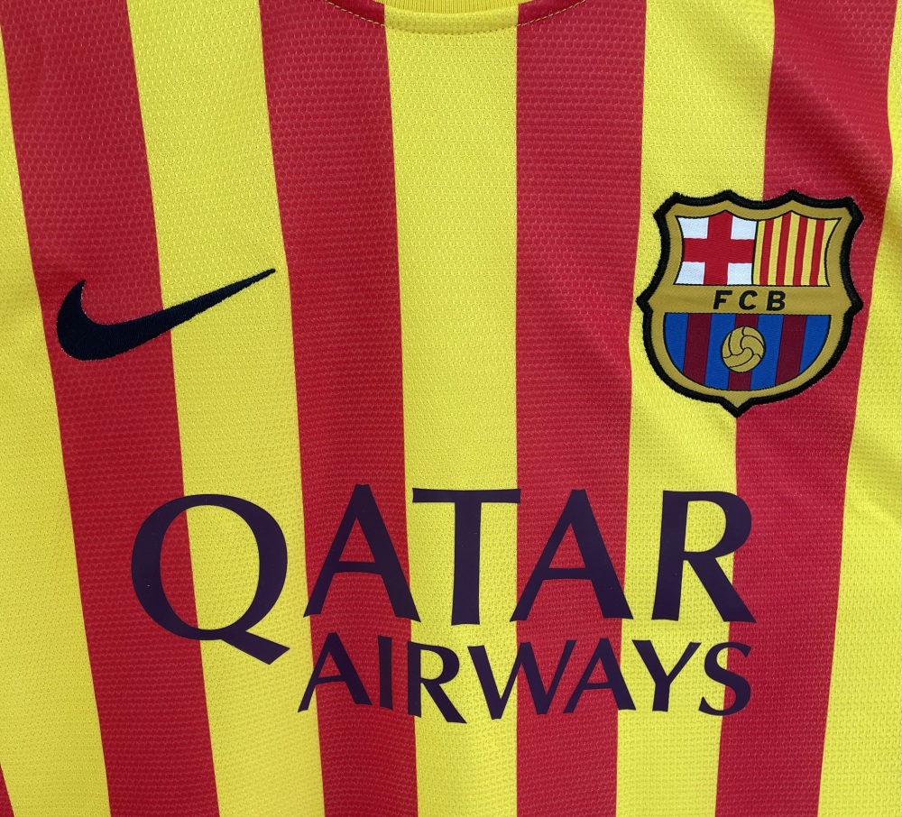 13/14 Barcelona away retro Fan version