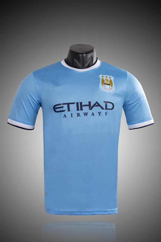 13/14 Manchester City home retro Fan version