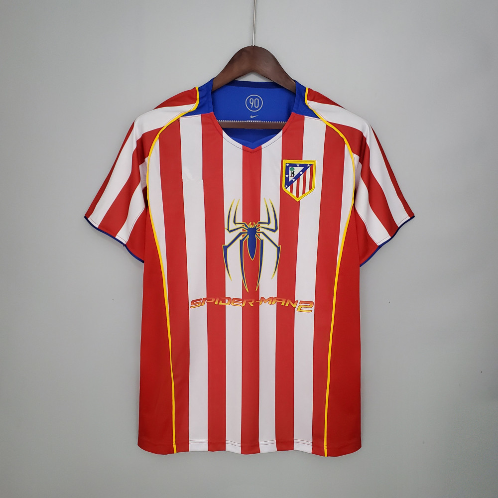 04/05 Atletico Madrid home retro Fan version