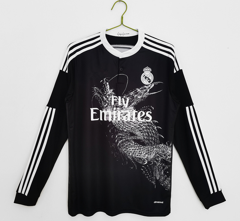 14/15 Real Madrid third long sleeve sleeve retro Fan version