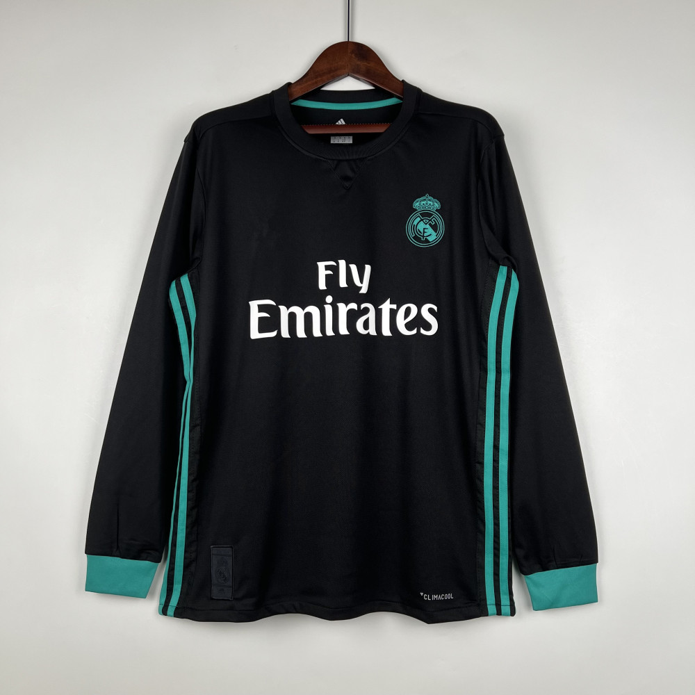 17/18 Real Madrid away long sleeve retro Fan version