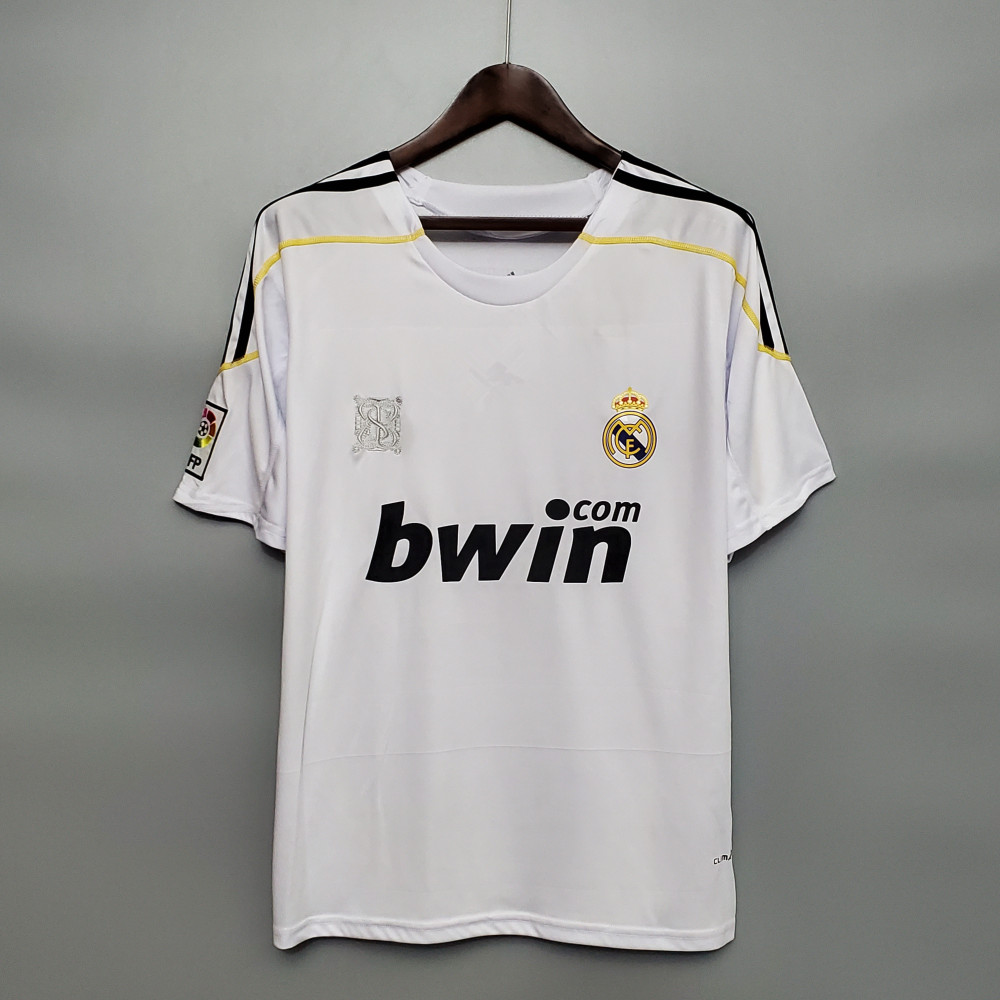 09/10 Real Madrid home retro Fan version