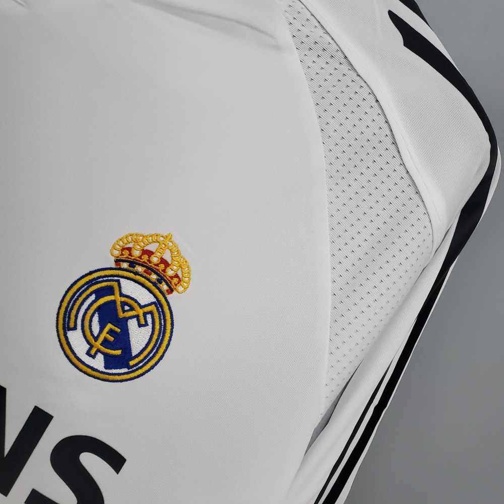 05/06 Real Madrid home long sleeve retro Fan version