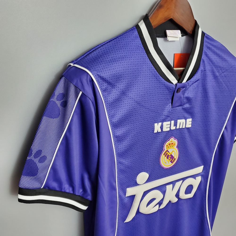 97∕98 Real Madrid away retro Fan version