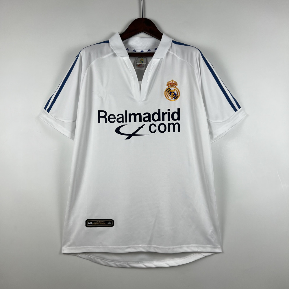 01/02 Real Madrid Home retro Fan version