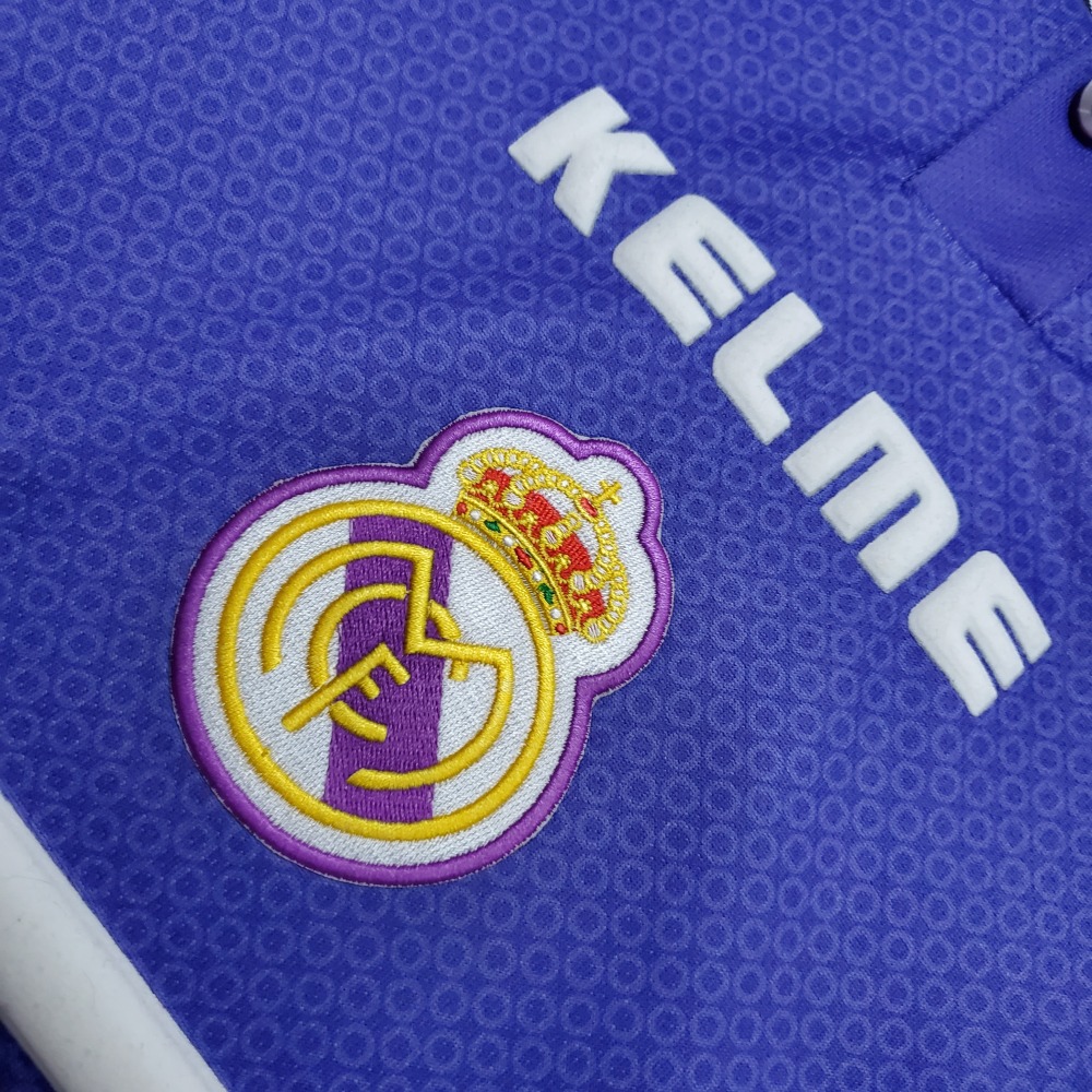 97∕98 Real Madrid away retro Fan version