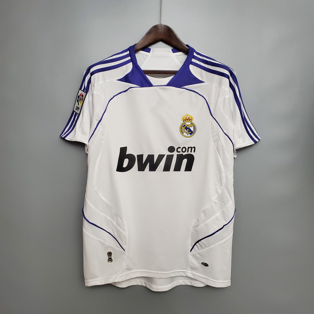 07/08 Real Madrid home retro Fan version