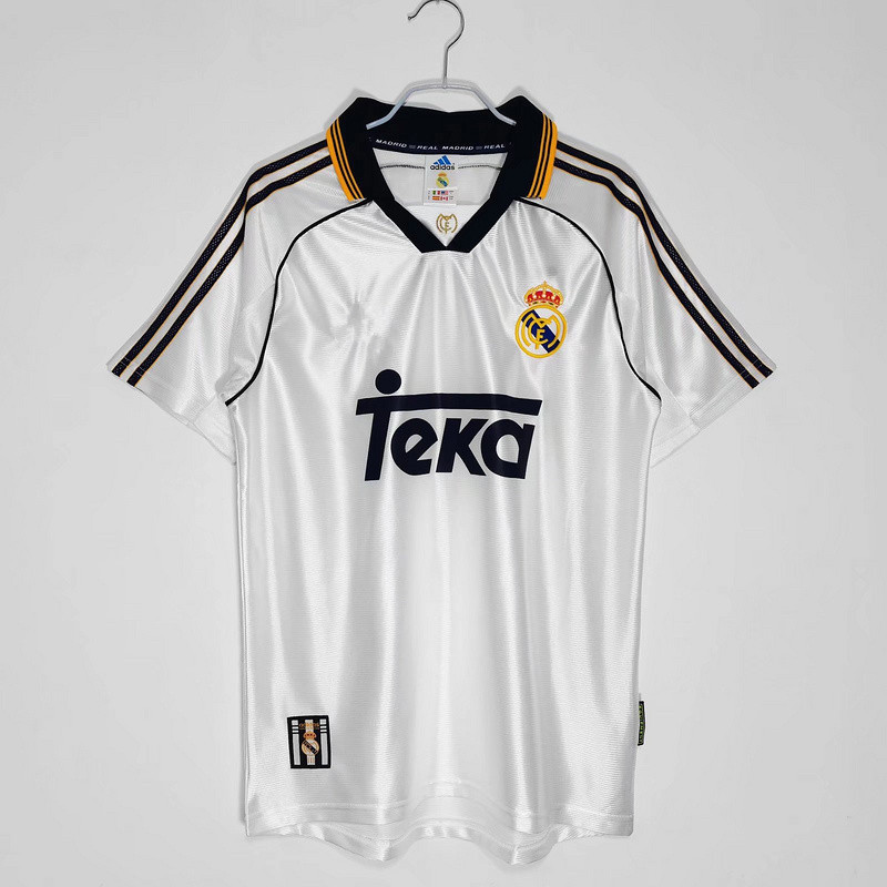 99/00 Real Madrid home retro Fan version