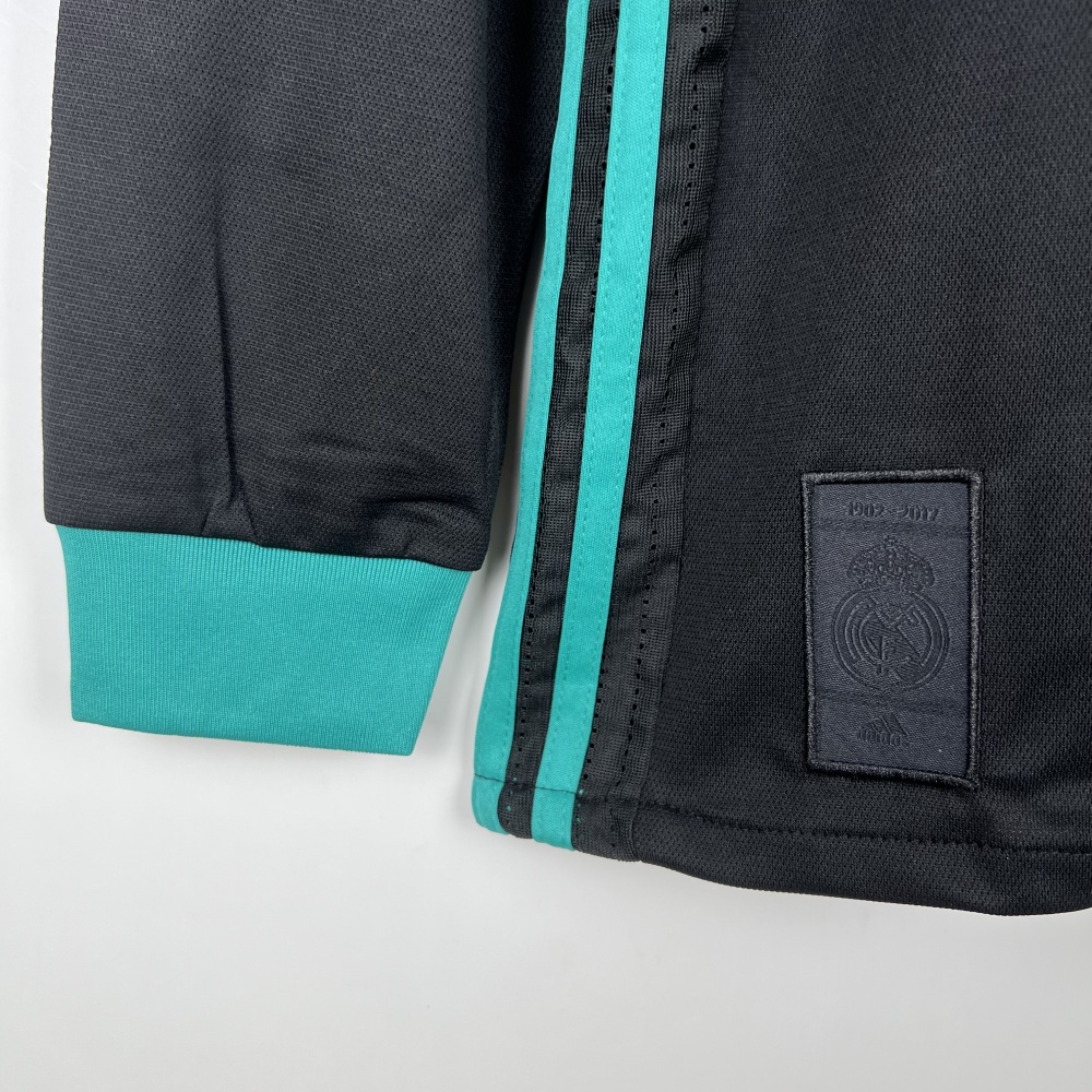 17/18 Real Madrid away long sleeve retro Fan version