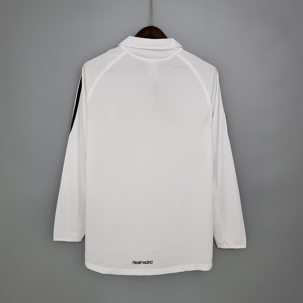 05/06 Real Madrid home long sleeve retro Fan version