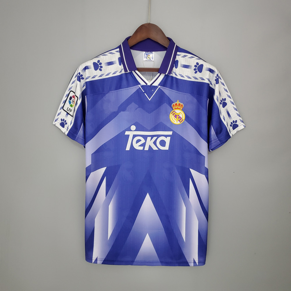 96∕97 Real Madrid away retro Fan version
