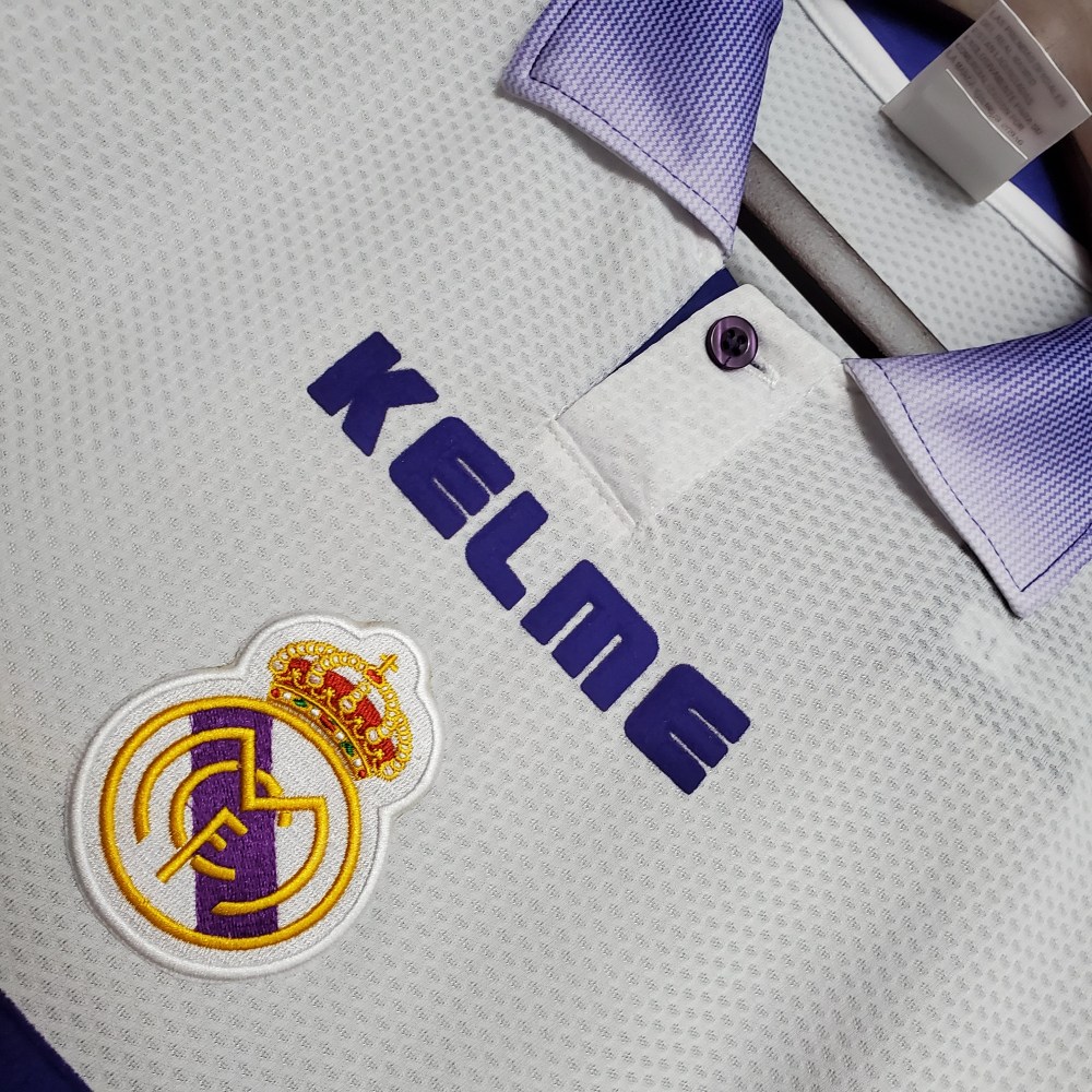 97∕98 Real Madrid home retro Fan version