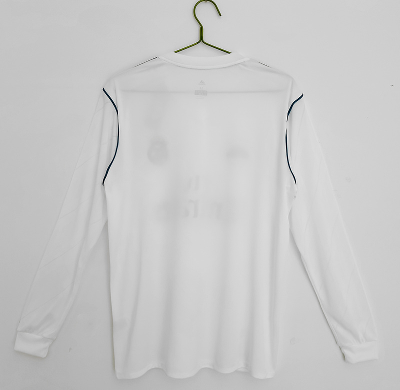 17/18 Real Madrid home long sleeve retro Fan version