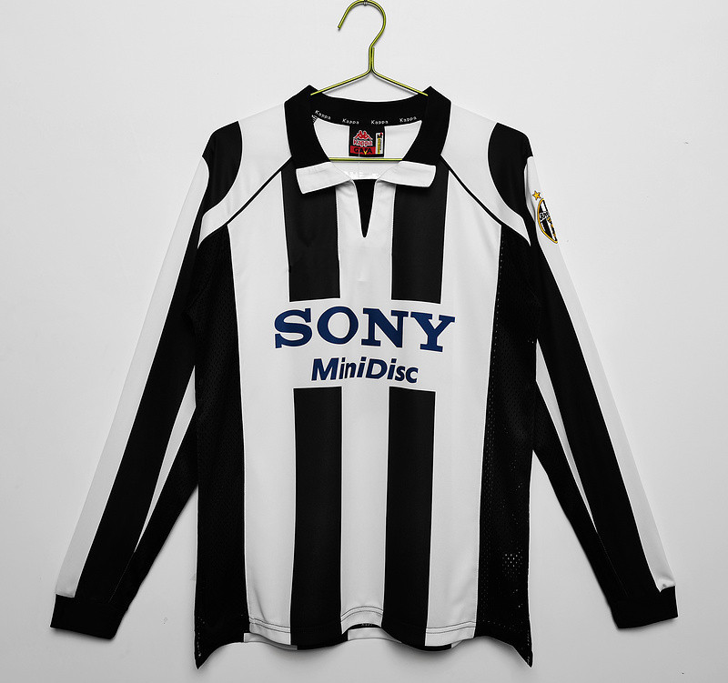 97/98 Juventus home long sleeve retro Fan version