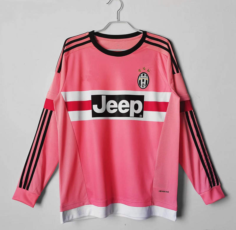 15/16 Juventus away long sleeve retro Fan version