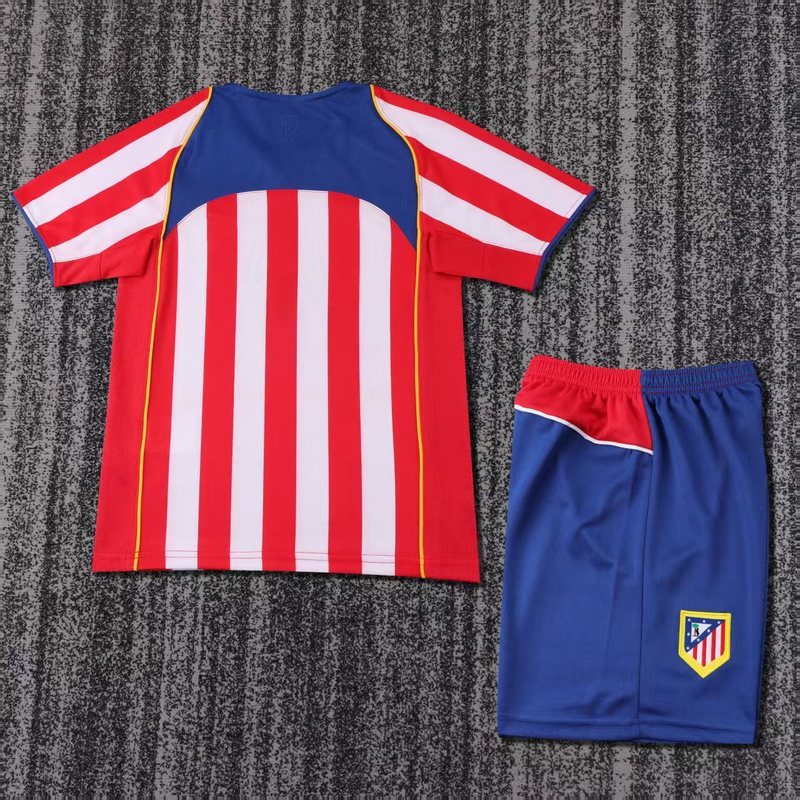 0405 Atletico Madrid home retro Kids kit