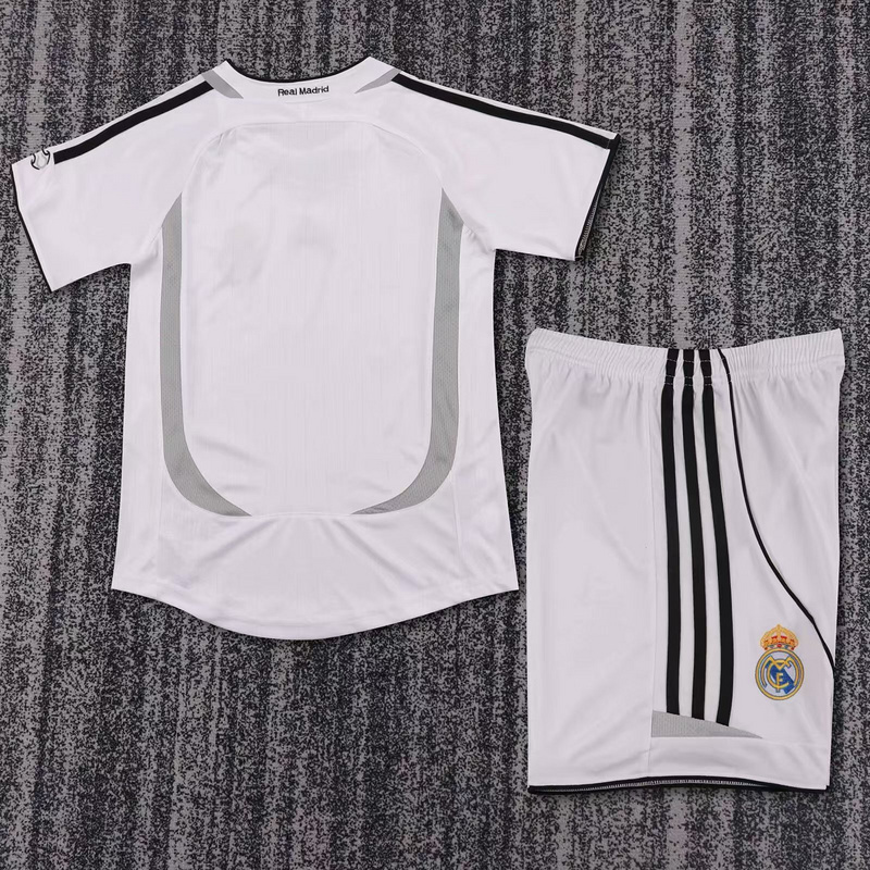 0607 Real Madrid home retro Kids kit