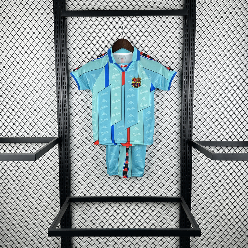 9697 Barcelona away retro Kids kit