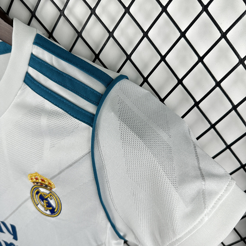 1718 Real Madrid home retro Kids kit