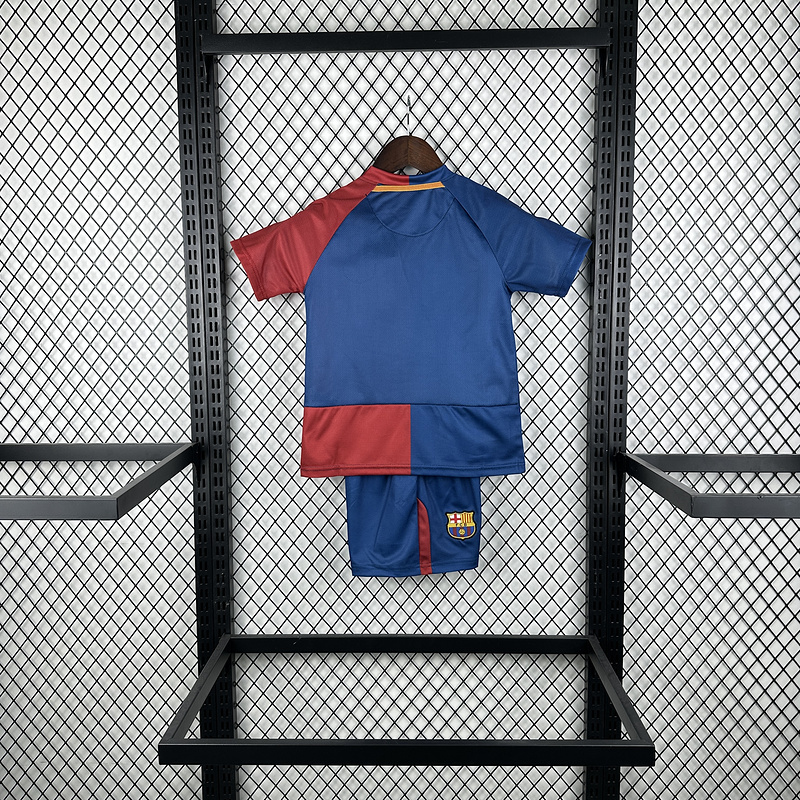 0809 Barcelona home retro Kids kit