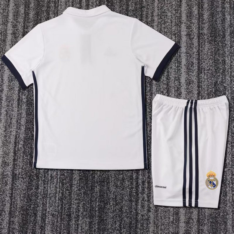 1617 Real Madrid home retro Kids kit