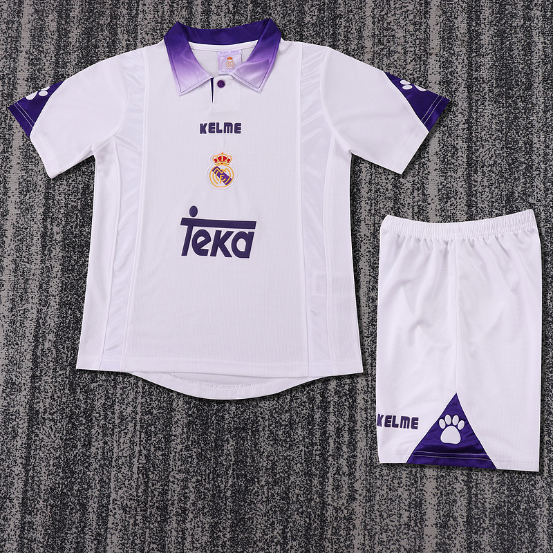 9798 Real Madrid home retro Kids kit