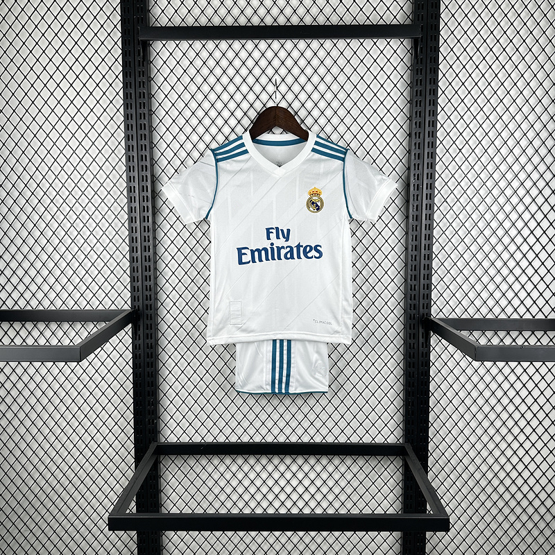 1718 Real Madrid home retro Kids kit