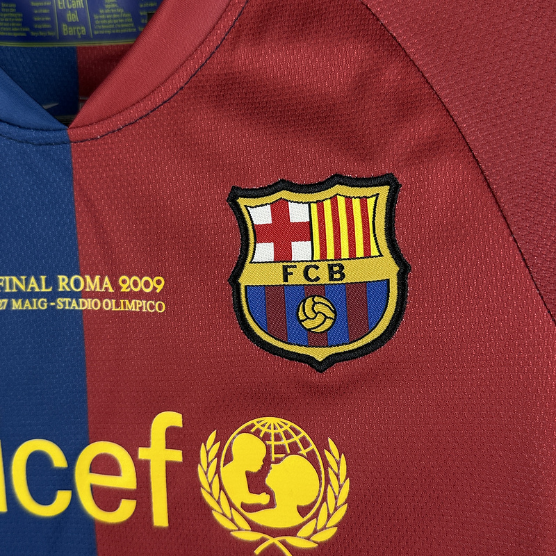 0809 Barcelona home retro Kids kit