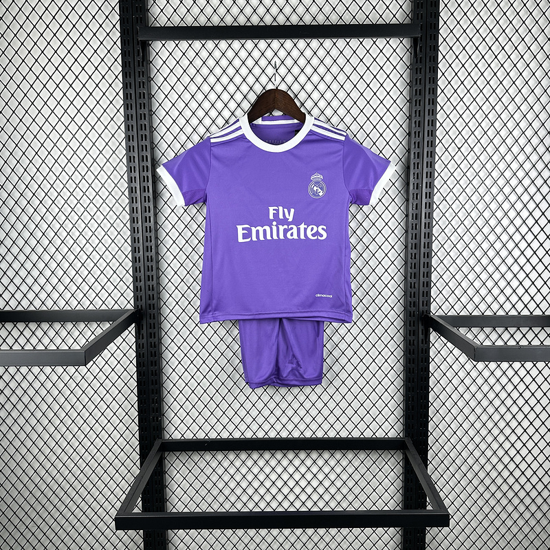 1617 Real Madrid away retro Kids kit