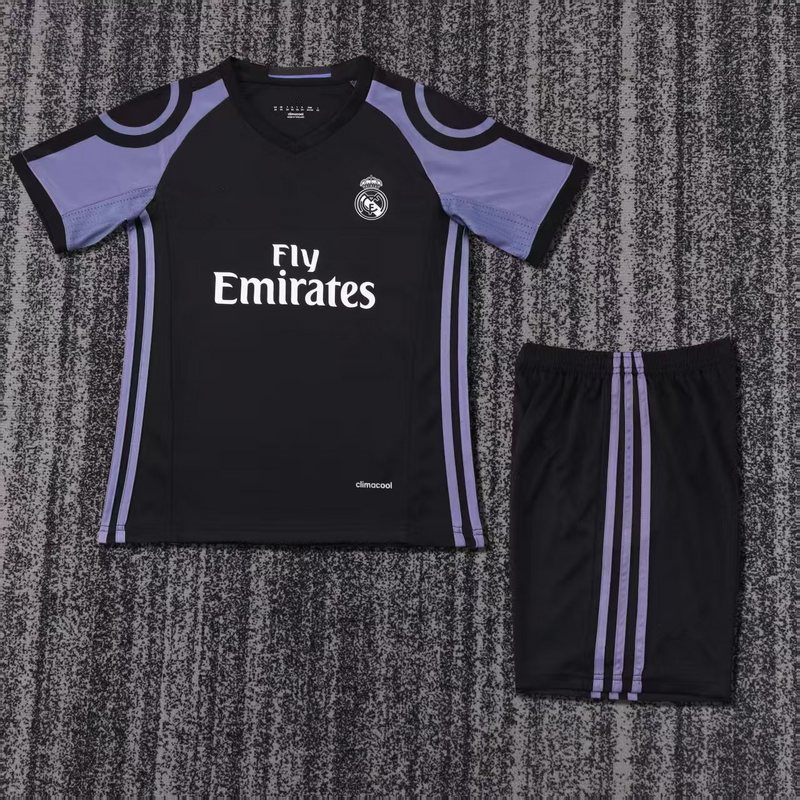 1617 Real Madrid third retro Kids kit