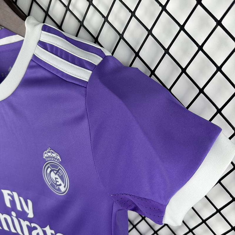1617 Real Madrid away retro Kids kit