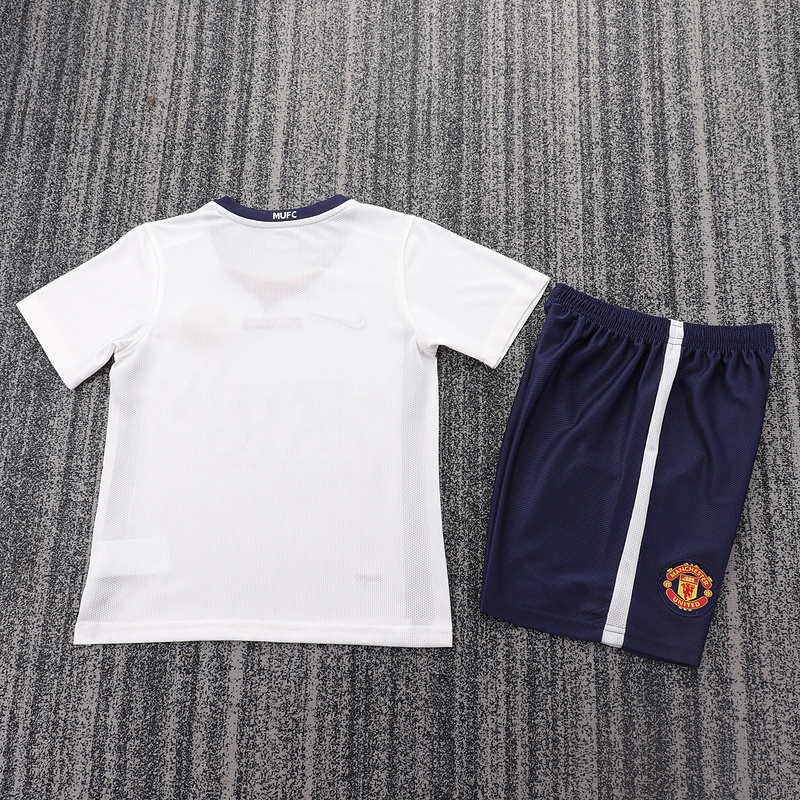 0809 Manchester United away retro Kids kit