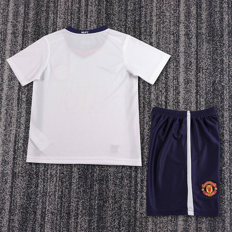 0809 Manchester United away retro Kids kit