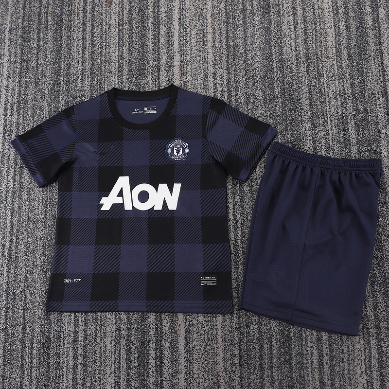 1314 Manchester United away retro Kids kit