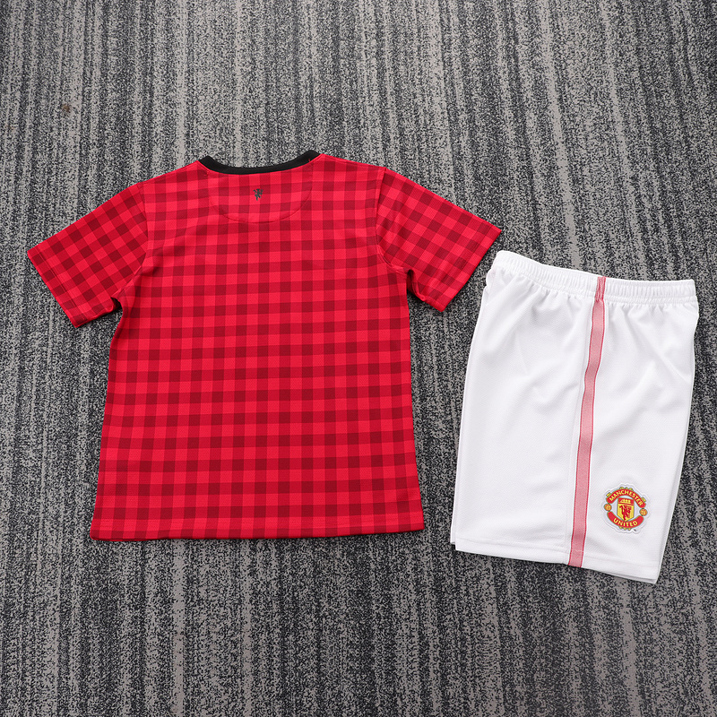 1213 Manchester United home retro Kids kit