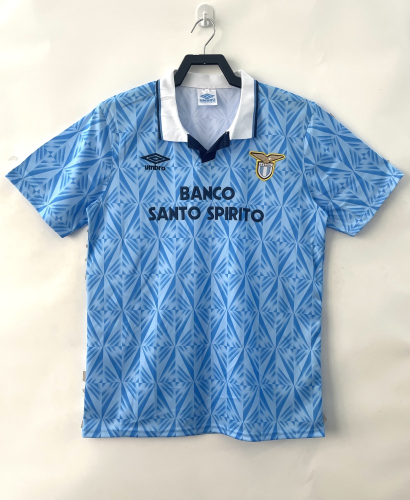 91/92 Lazio home retro Fan version