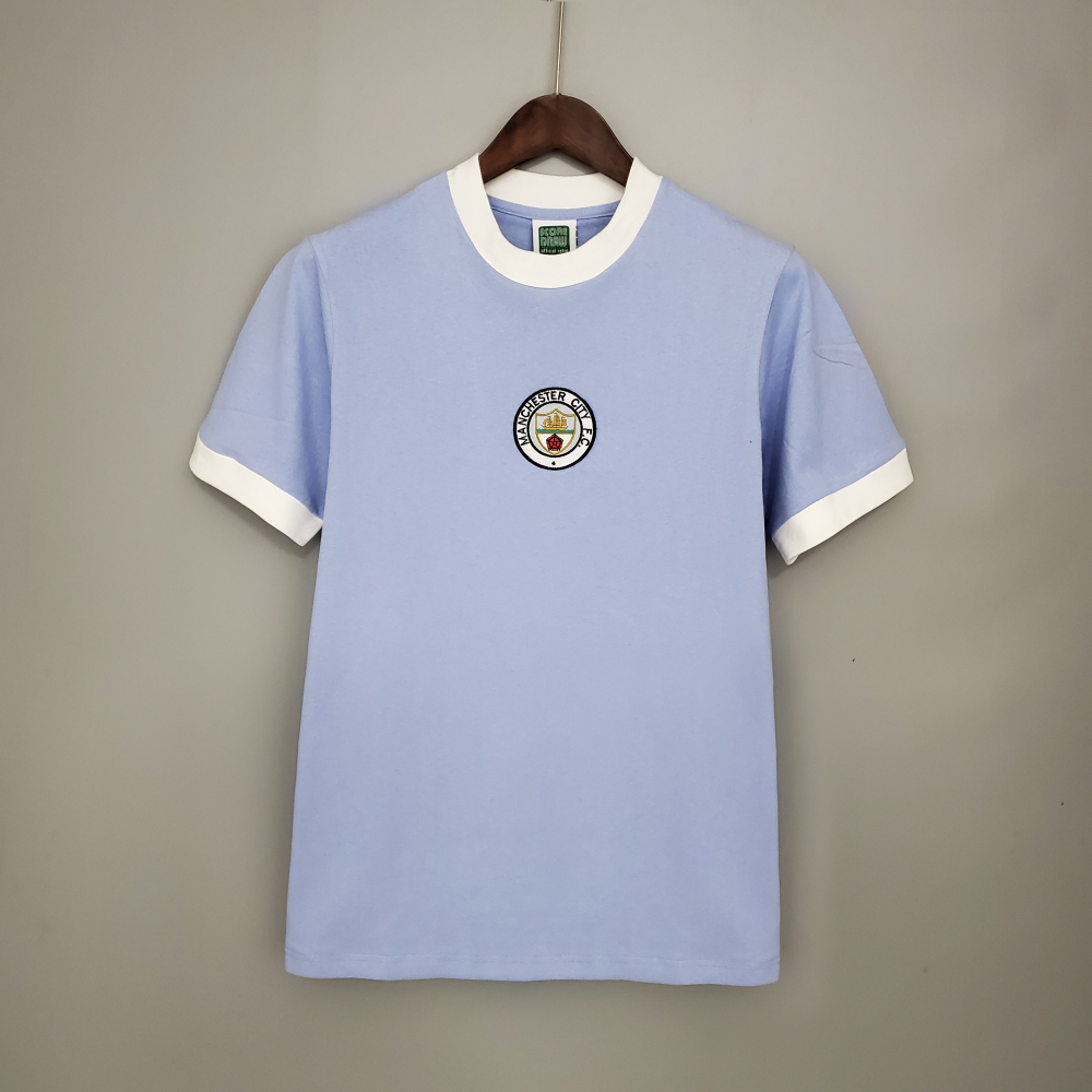 1972 Manchester City home retro Fan version
