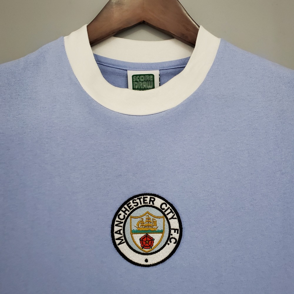 1972 Manchester City home retro Fan version